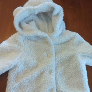 GYMBOREE Sherpa Button Up Jacket 3-6 Months